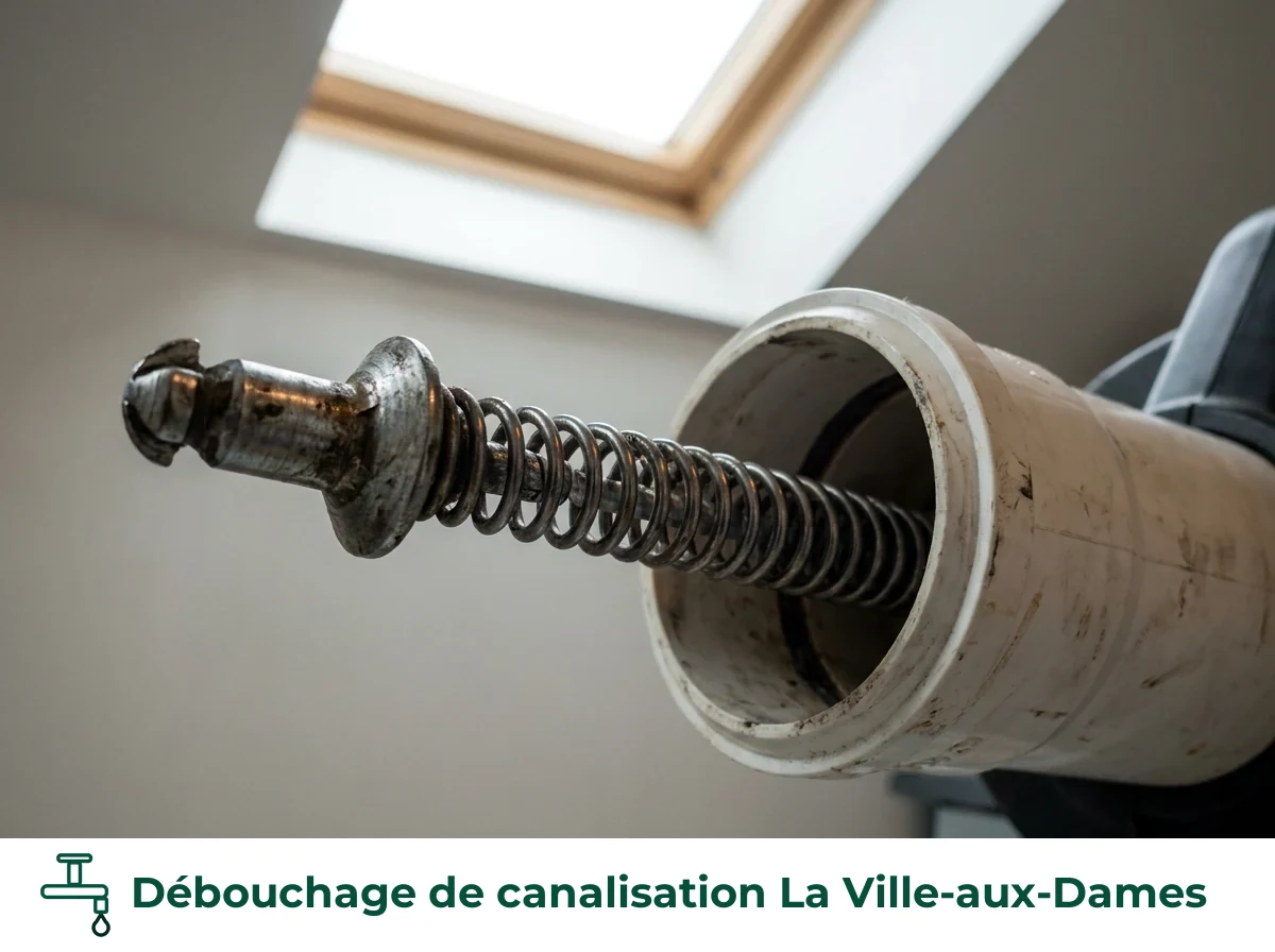 Débouchage de canalisation à La Ville-aux-Dames