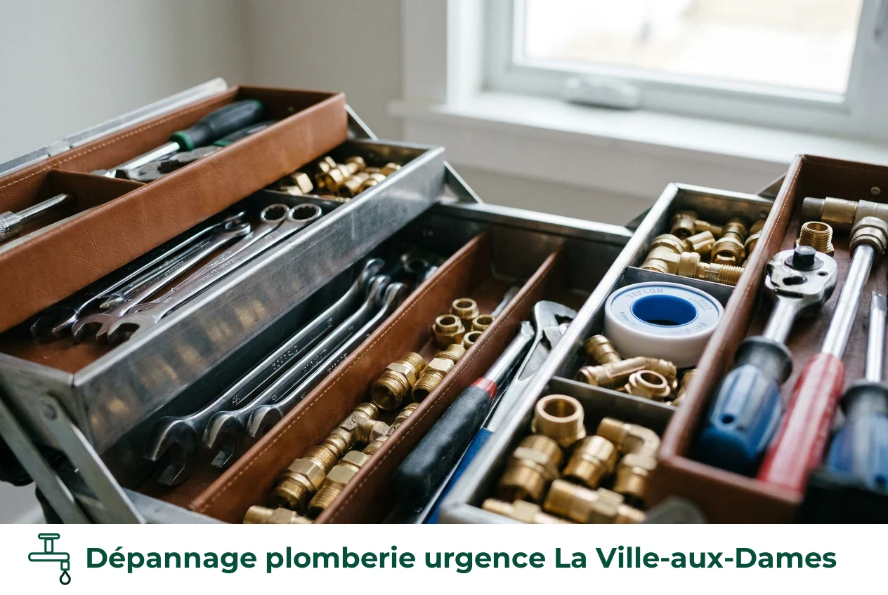 Dépannage plomberie urgence à La Ville-aux-Dames