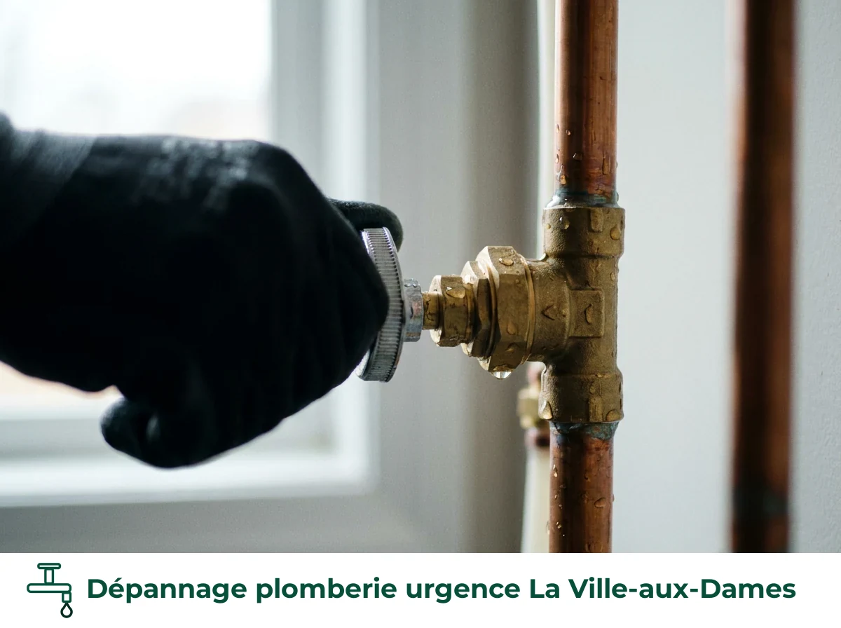 Dépannage plomberie urgence à La Ville-aux-Dames