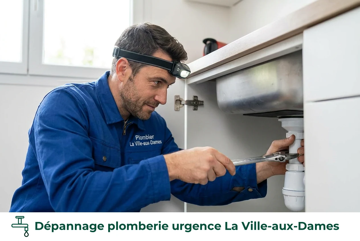 Dépannage plomberie urgence à La Ville-aux-Dames