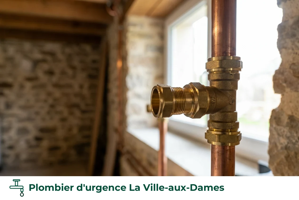 Plombier d'urgence à La Ville-aux-Dames