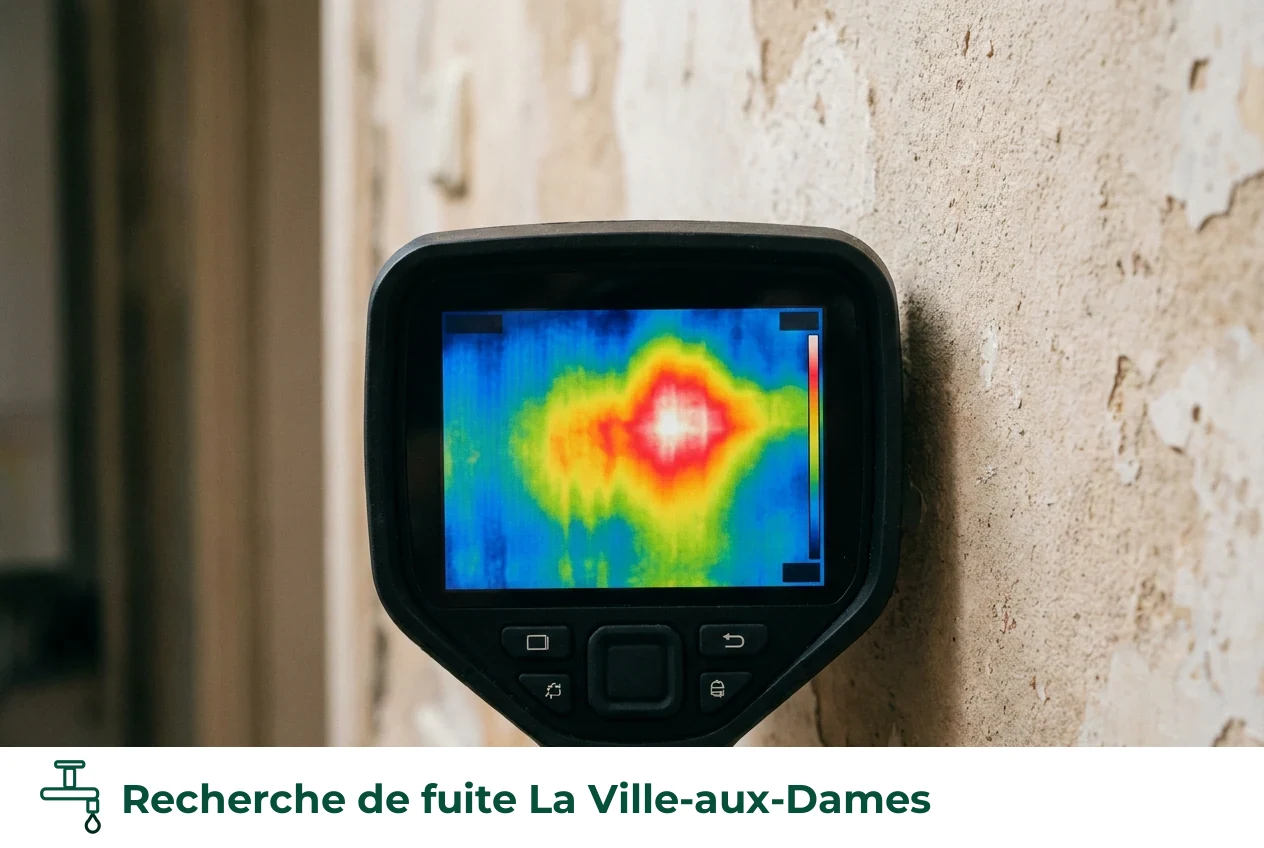 Recherche de fuite à La Ville-aux-Dames