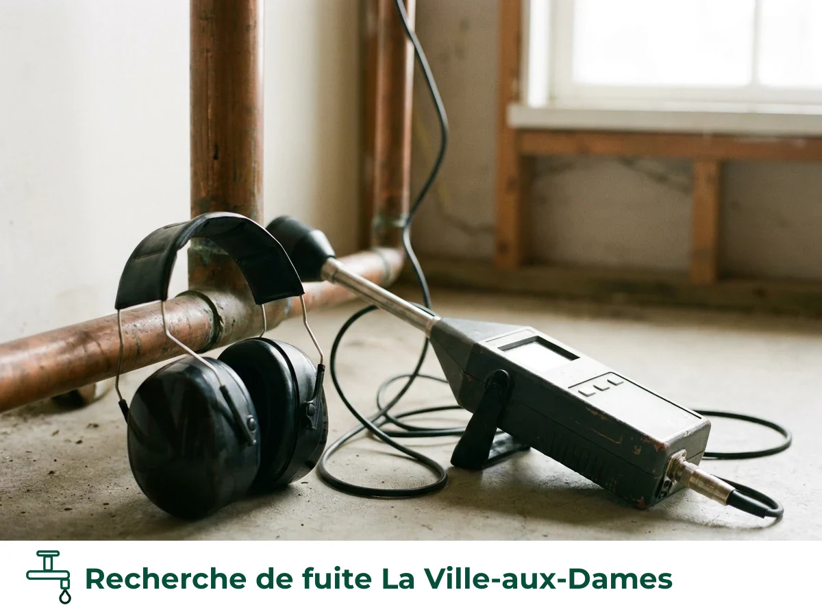 Recherche de fuite à La Ville-aux-Dames
