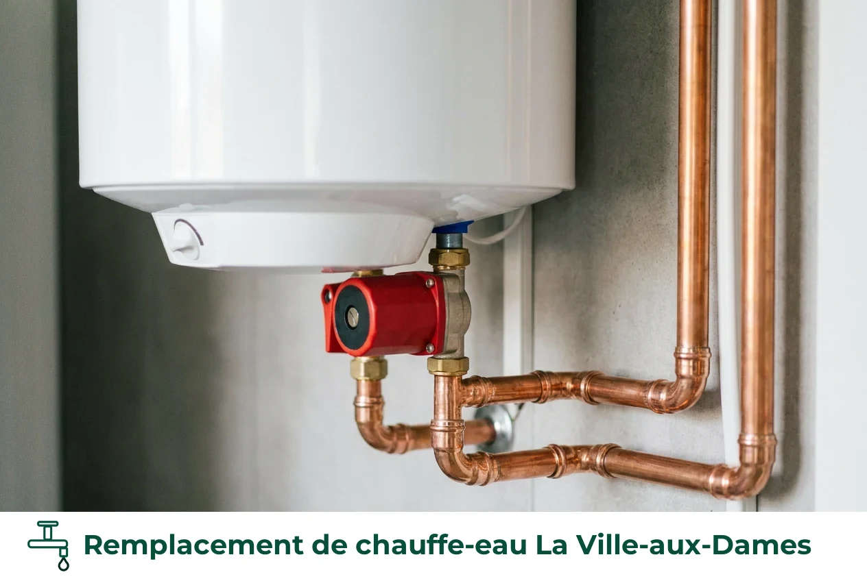 Remplacement de chauffe-eau à La Ville-aux-Dames