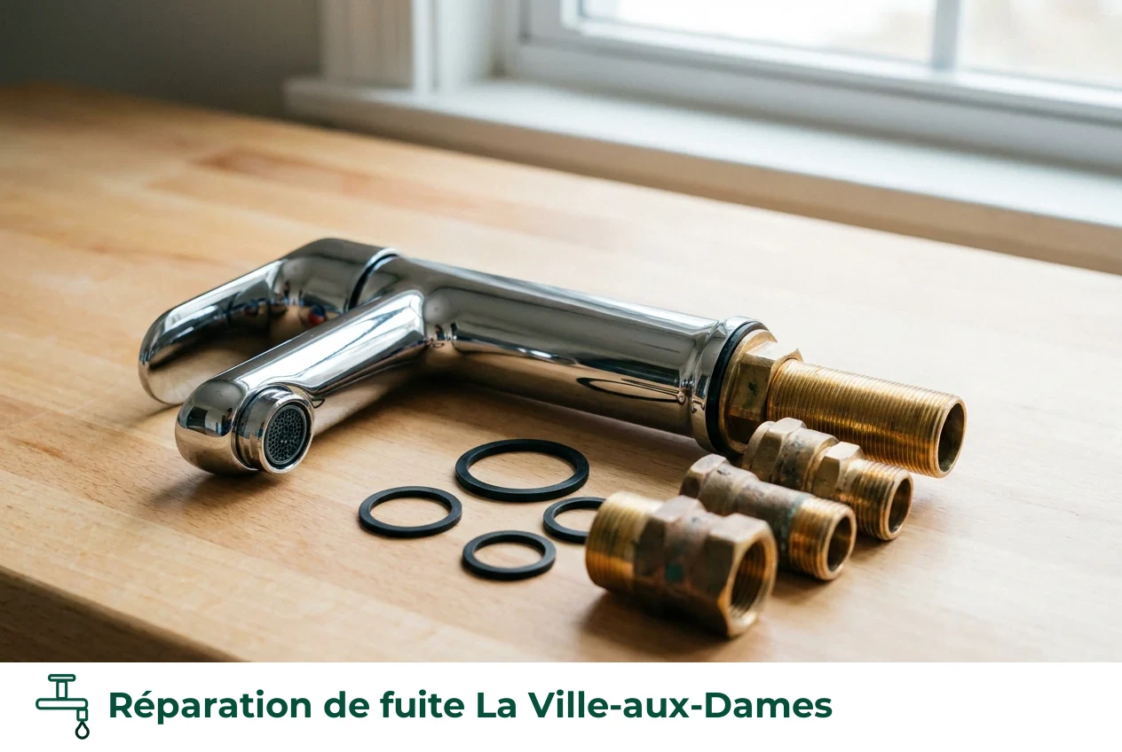 Réparation de fuite à La Ville-aux-Dames