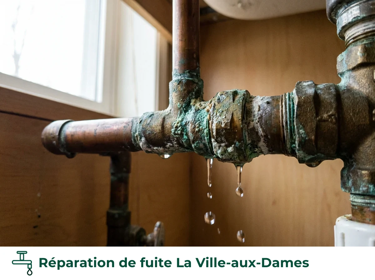 Réparation de fuite à La Ville-aux-Dames