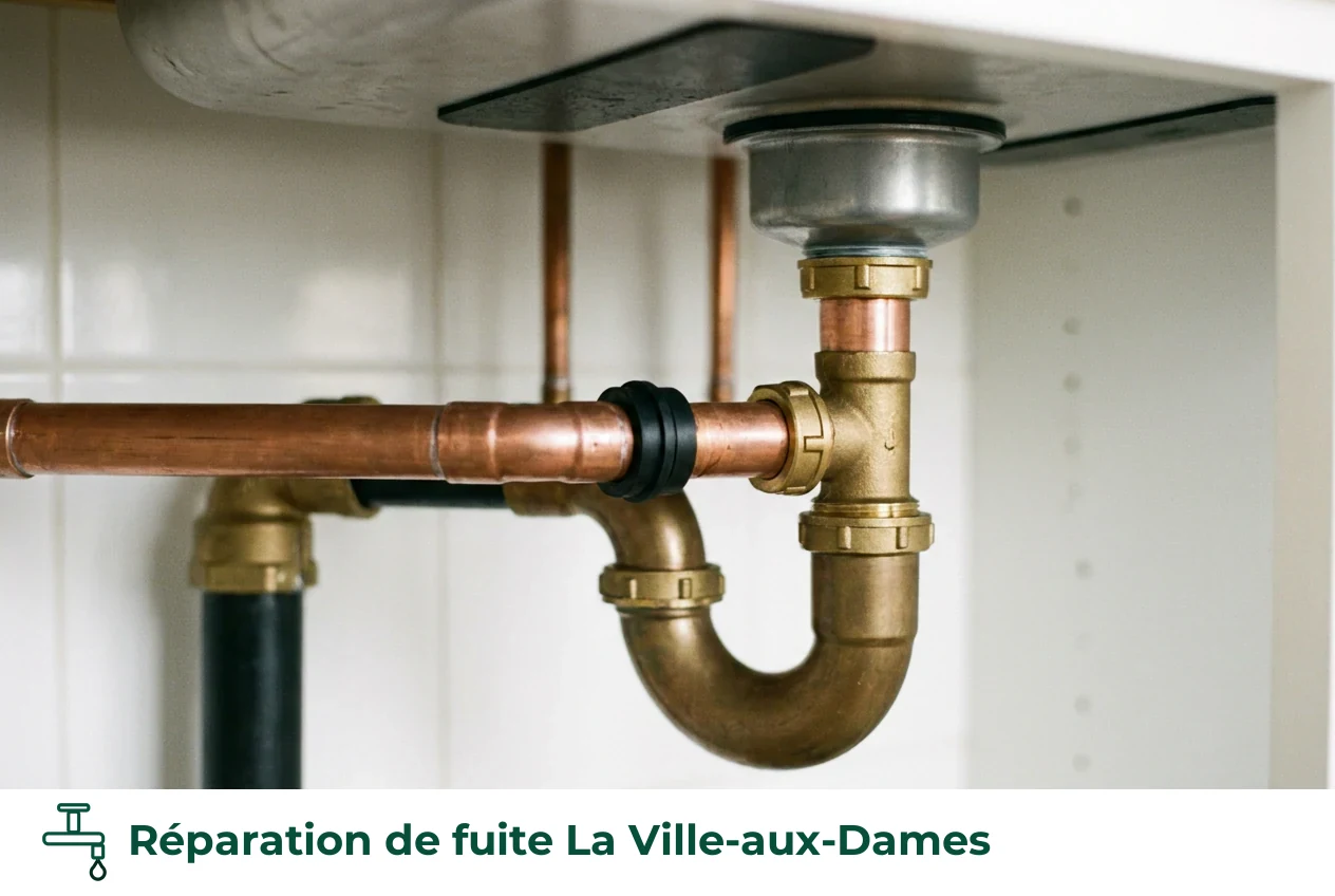 Réparation de fuite à La Ville-aux-Dames