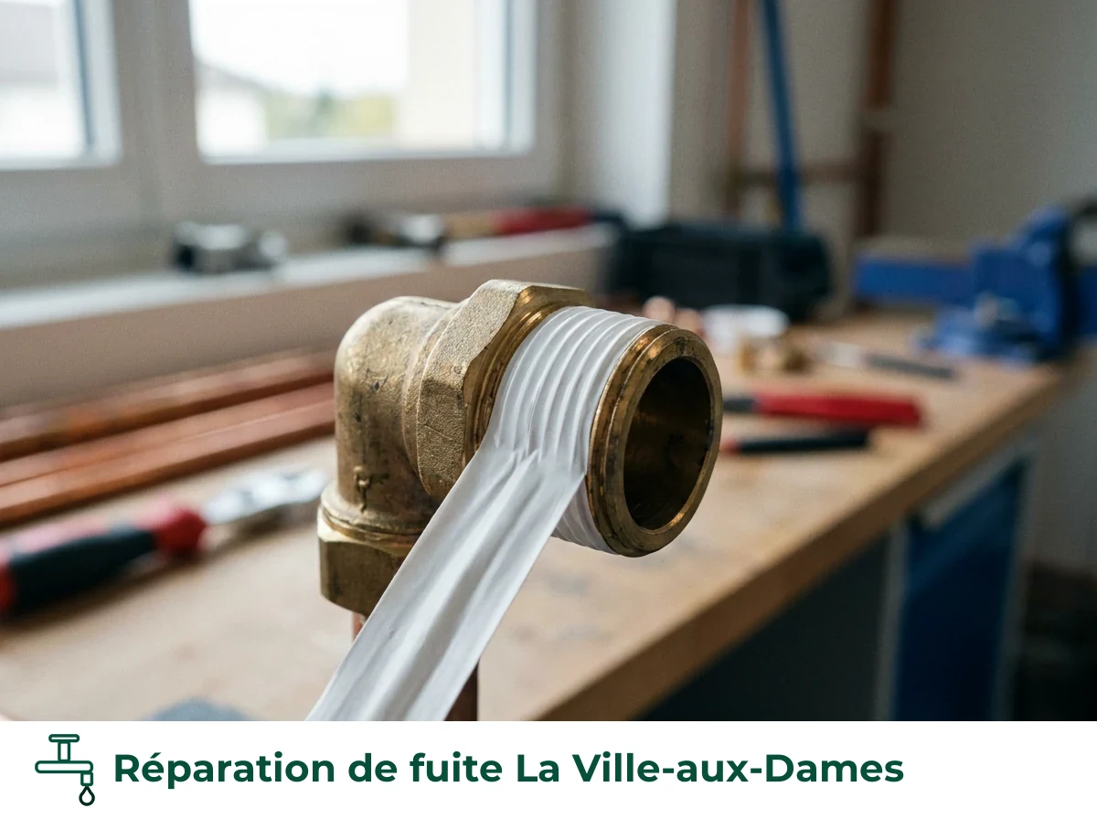 Réparation de fuite à La Ville-aux-Dames